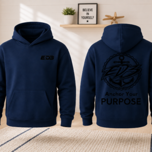 Kids ED3 "Anchor Your Purpose" Anchor Logo Youth Hoodie