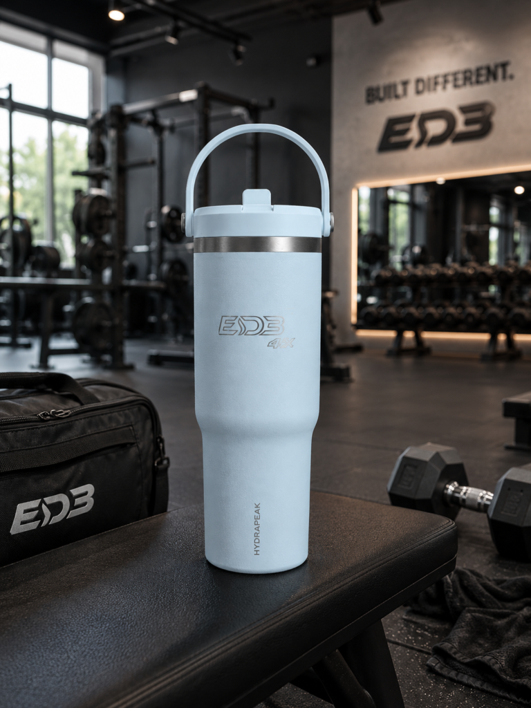 ED3 Nomad 32oz Insulated Tumbler – Travel Water Bottle with Handle