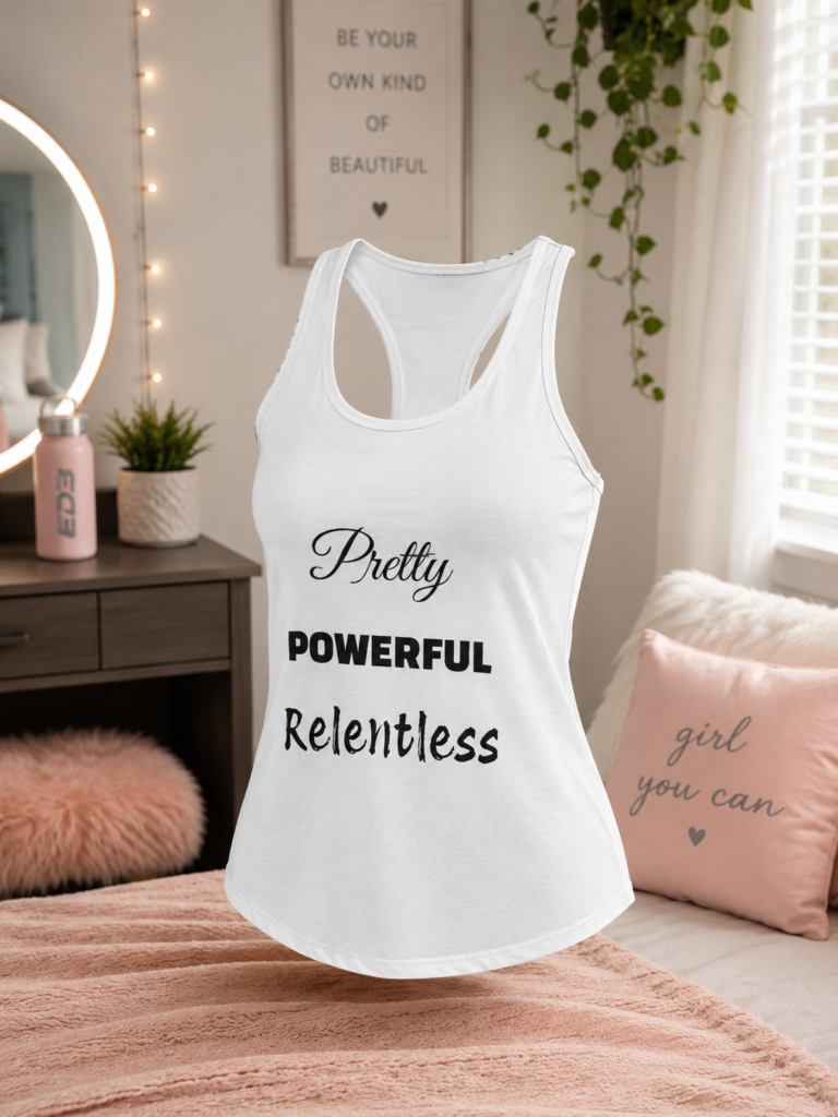 Women's ED3 PPR Racerback Tank top.