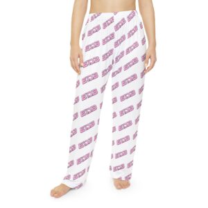Pink ED3 Women's Pajama Pants — Cozy All-Over Print Loungewear