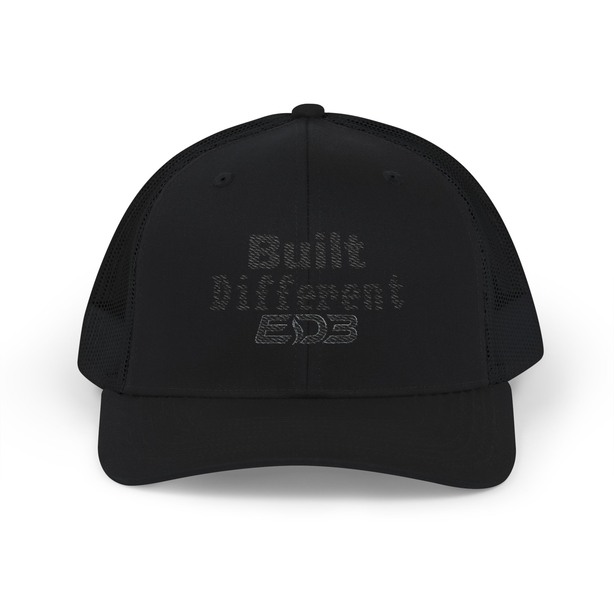 ED3 Built Different Snapback Trucker Cap - Image 2