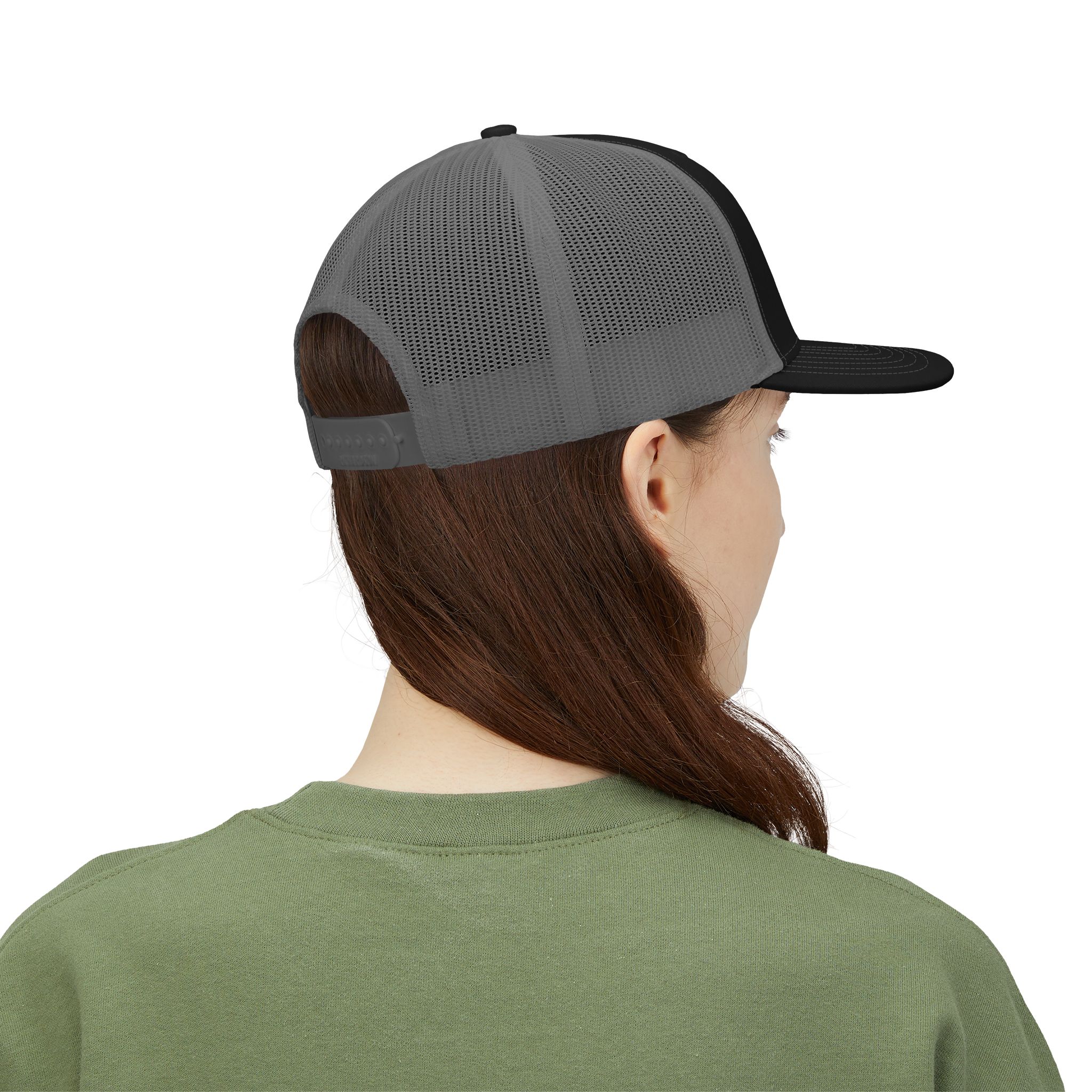 ED3 Built Different Snapback Trucker Cap - Image 13