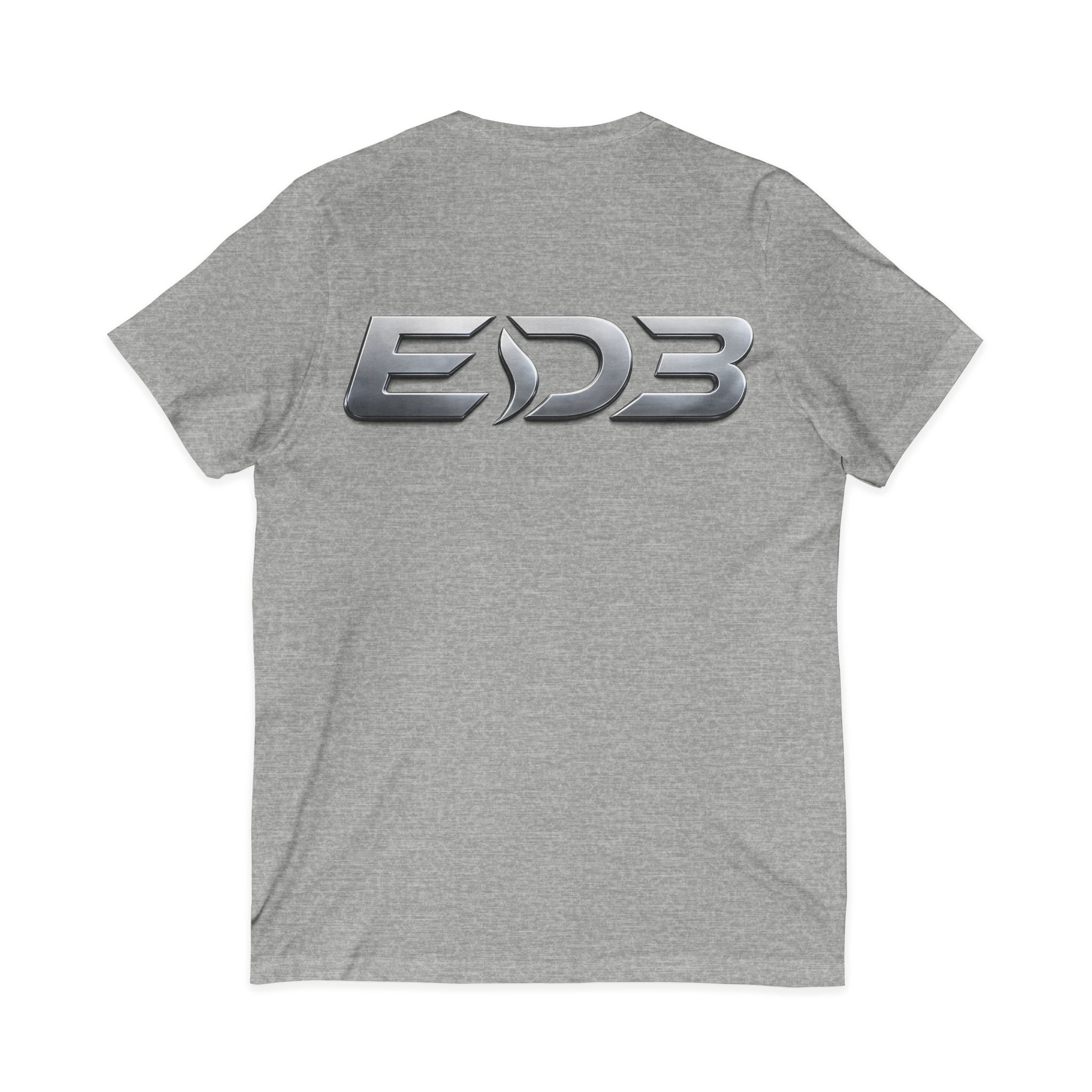 EDB Anchor V-Neck Tee — Nautical Logo Short Sleeve Shirt - Image 15